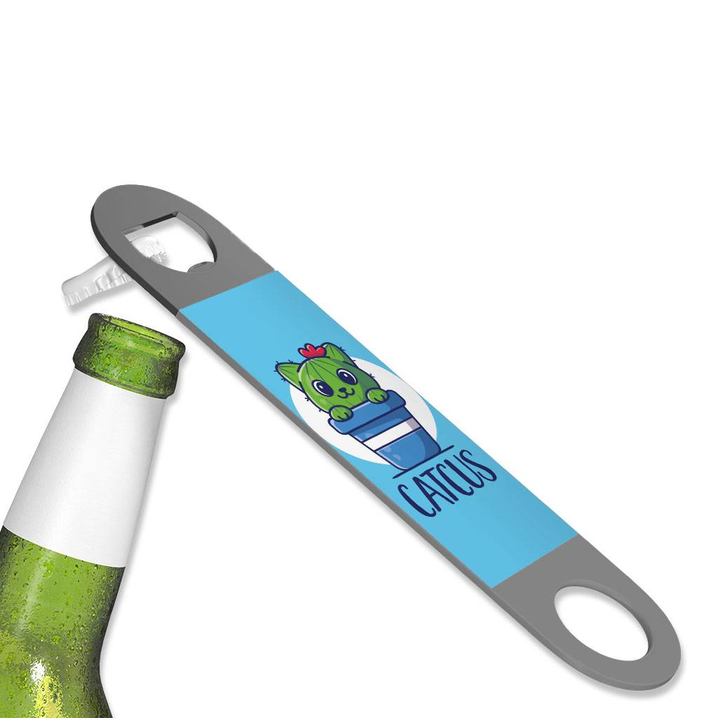 Cat Cactus Bottle Opener - Cartoon Beer Opener - Cactus Bottle Opener Bar & Wine Tools Kitchen  