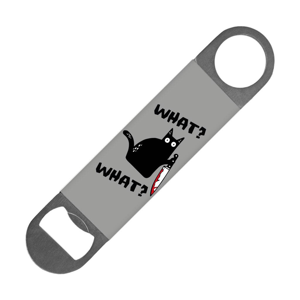 What Cat Bottle Opener - Maniac Beer Opener - Funny Bottle Opener Bar & Wine Tools Kitchen  