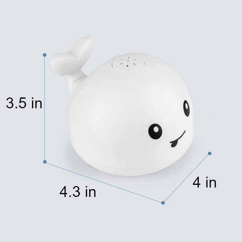 Bathtub Whale Toy Kids & Babies Color : Gray|White 