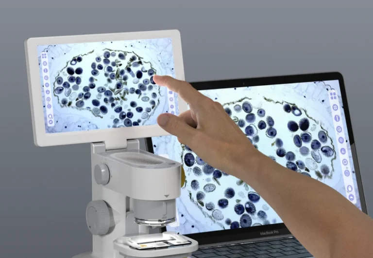 1200x touchscreen digital microscope 10