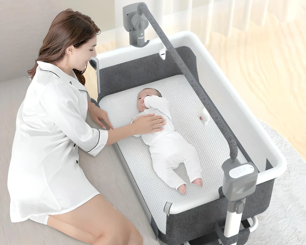 electric baby cradle rocker 02