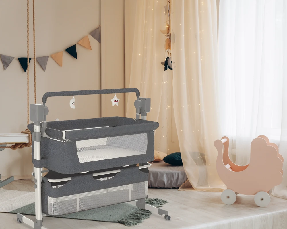 bedside rocking bassinet