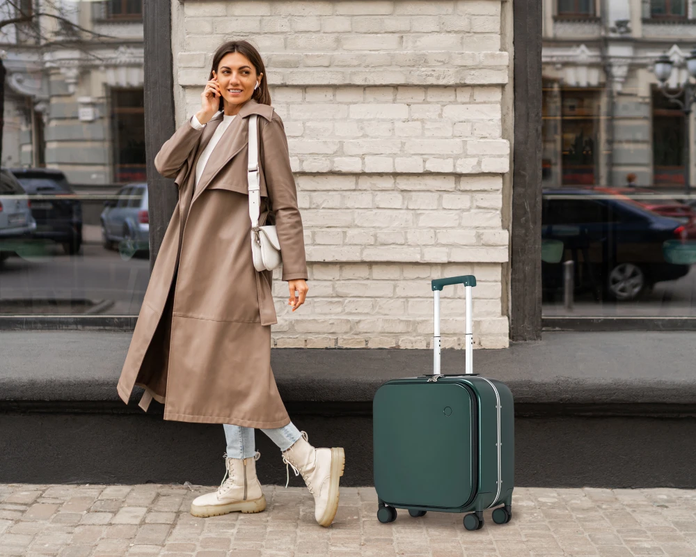 lightweight suitcases on wheels