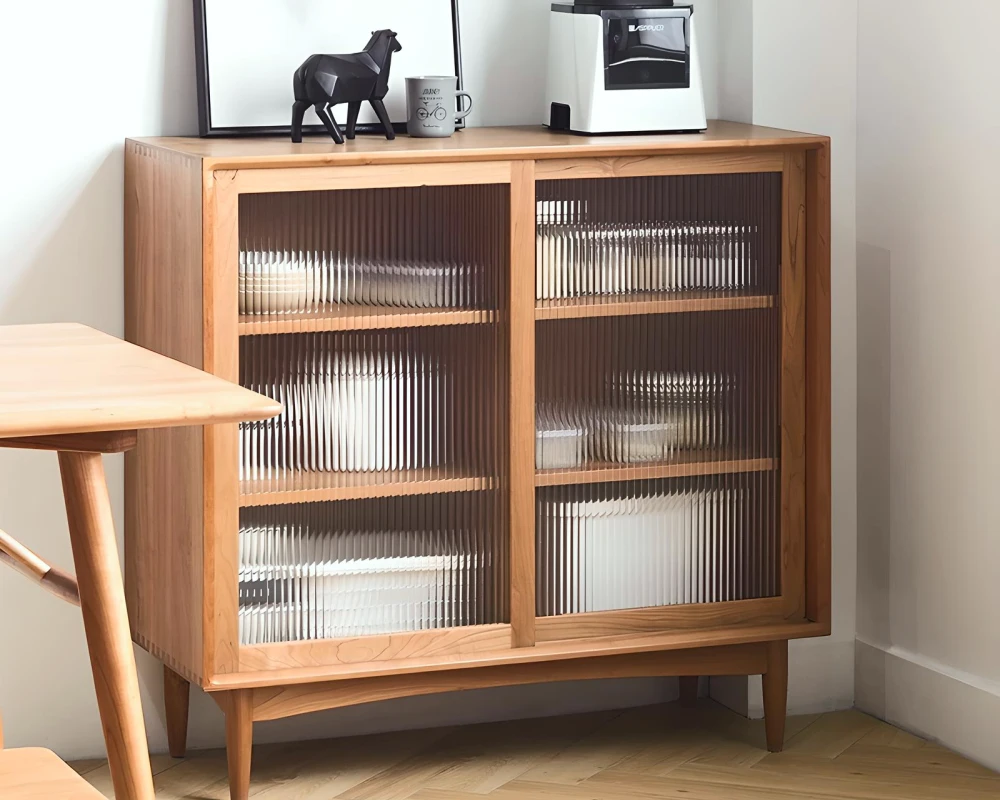 gray sideboard buffet